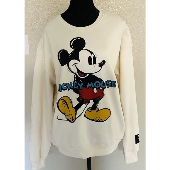 Disney Sweaters - Disney Mickey Mouse Long Sleeve Sweatshirt Size Medium